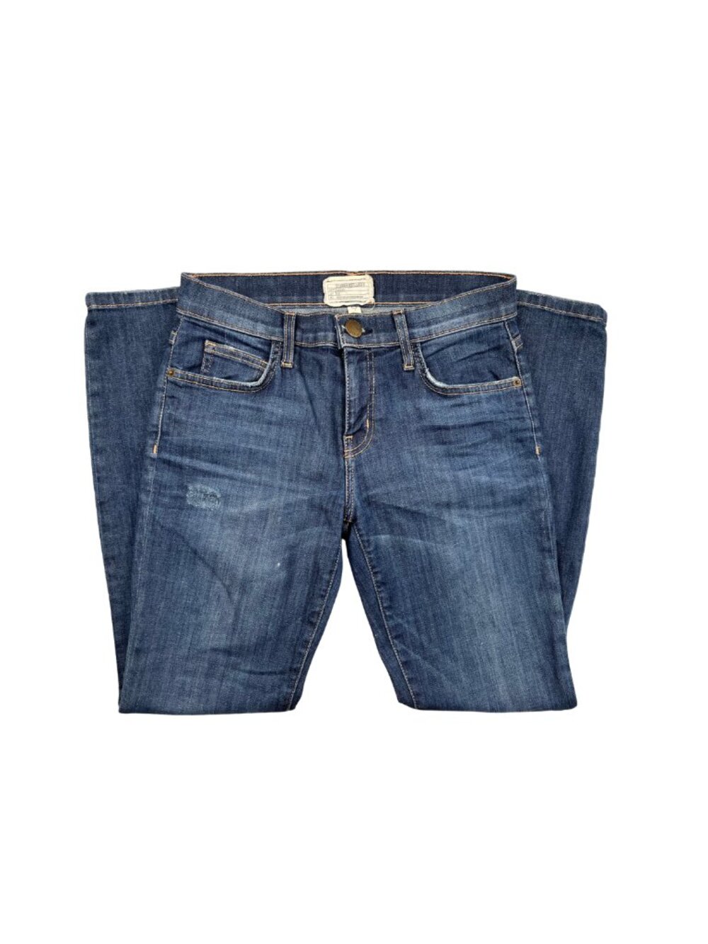 Current/Elliott The Stiletto Skinny Jeans 27 Typhoon Destroy